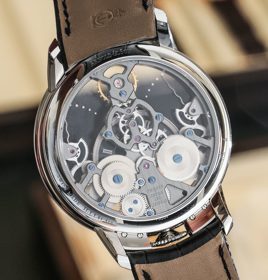 Arnold & Son Time Pyramid Watch In Steel Hands-On Hands-On 