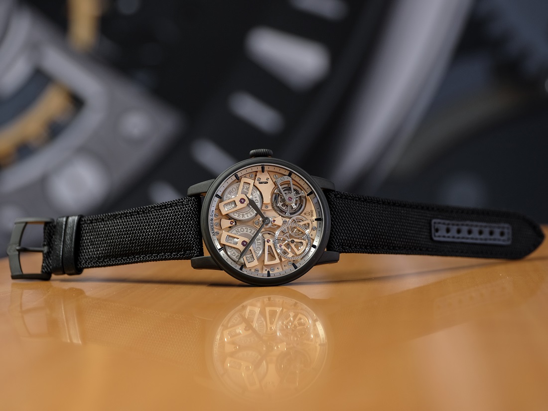 Arnold & Son Tourbillon Chronometer No. 36 Gunmetal Watch Watch Releases 