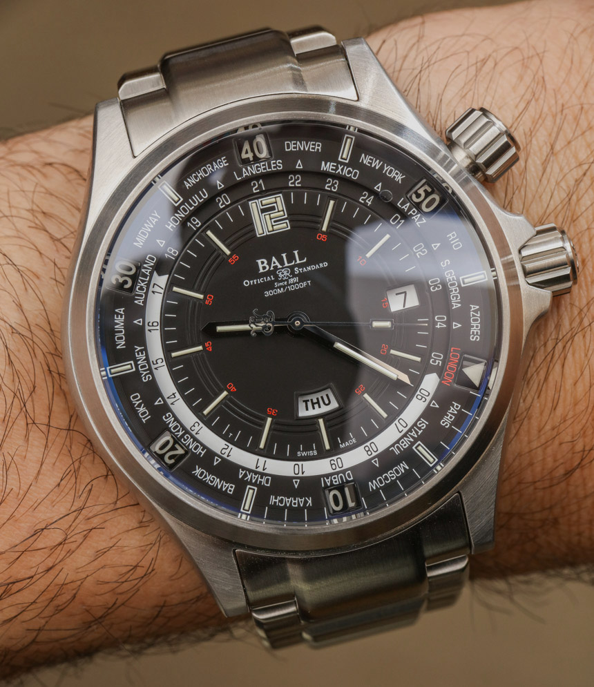 Ball Engineer Master II Diver Worldtime Watch Review Wrist Time Reviews 