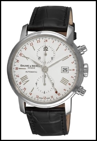 Baume  Mercier Men’s 8851 Classima Executives Chronograph White Dial Replica Watch Review
