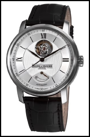 Baume  Mercier Men’s 8868 Classima Executives Silver Guilloche Dial Replica Watch