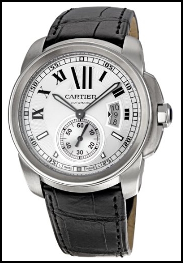 Cartier Men’s W7100037 De Cartier Leather Strap Replica Watch Review