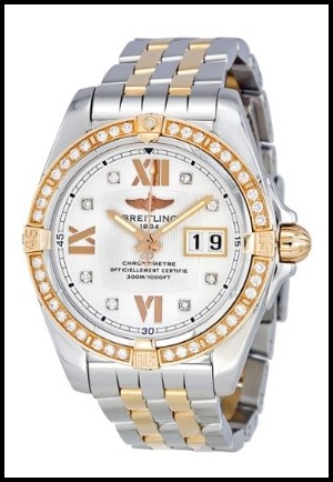 The Pros  Cons of Breitling Cockpit Diamond Rose Gold Ladies Replica Watch C4935053-A672TT