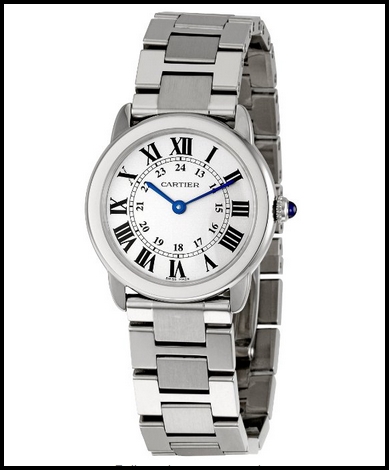Cartier Women’s W6701004 Rondo Solo Stainless Steel Bracelet Replica Watch Review