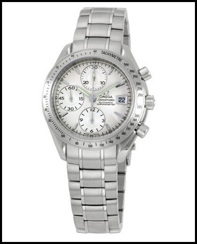 Omega Mens 3211.30.00 Speedmaster Date Automatic Chronometer Chronograph Replica Watch Review