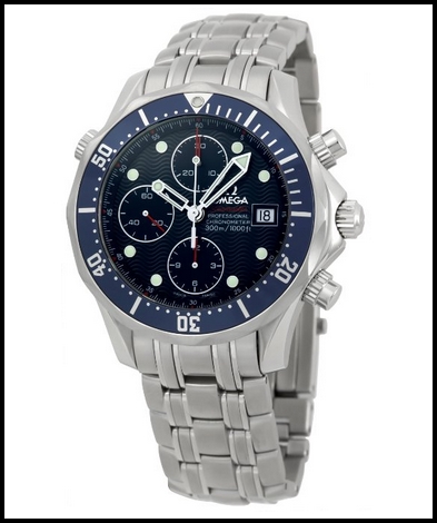 Omega Mens 2225.80 Seamaster Chronograph Dial Replica Watch Review
