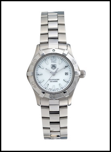 TAG Heuer Women’s WAF1414.BA0823 Aquaracer Stainless Steel Mother-of-Pearl Dial Replica Watch Review