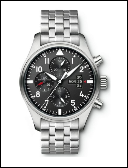 IWC Pilots Chronograph Automatic Men’s Replica Watch IW377704