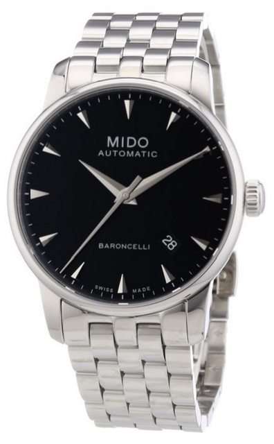 Mido M86004181 Baroncelli Silver Replica Watch Review: Simple and Cool
