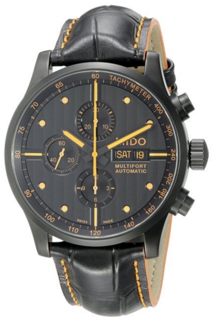 Mido M0056143605122 Multifort Swiss Automatic Black Replica Watch Review
