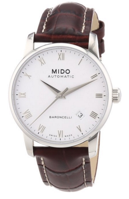 Mido M86004268 Baroncelli Swiss Automatic Brown Replica Watch Review