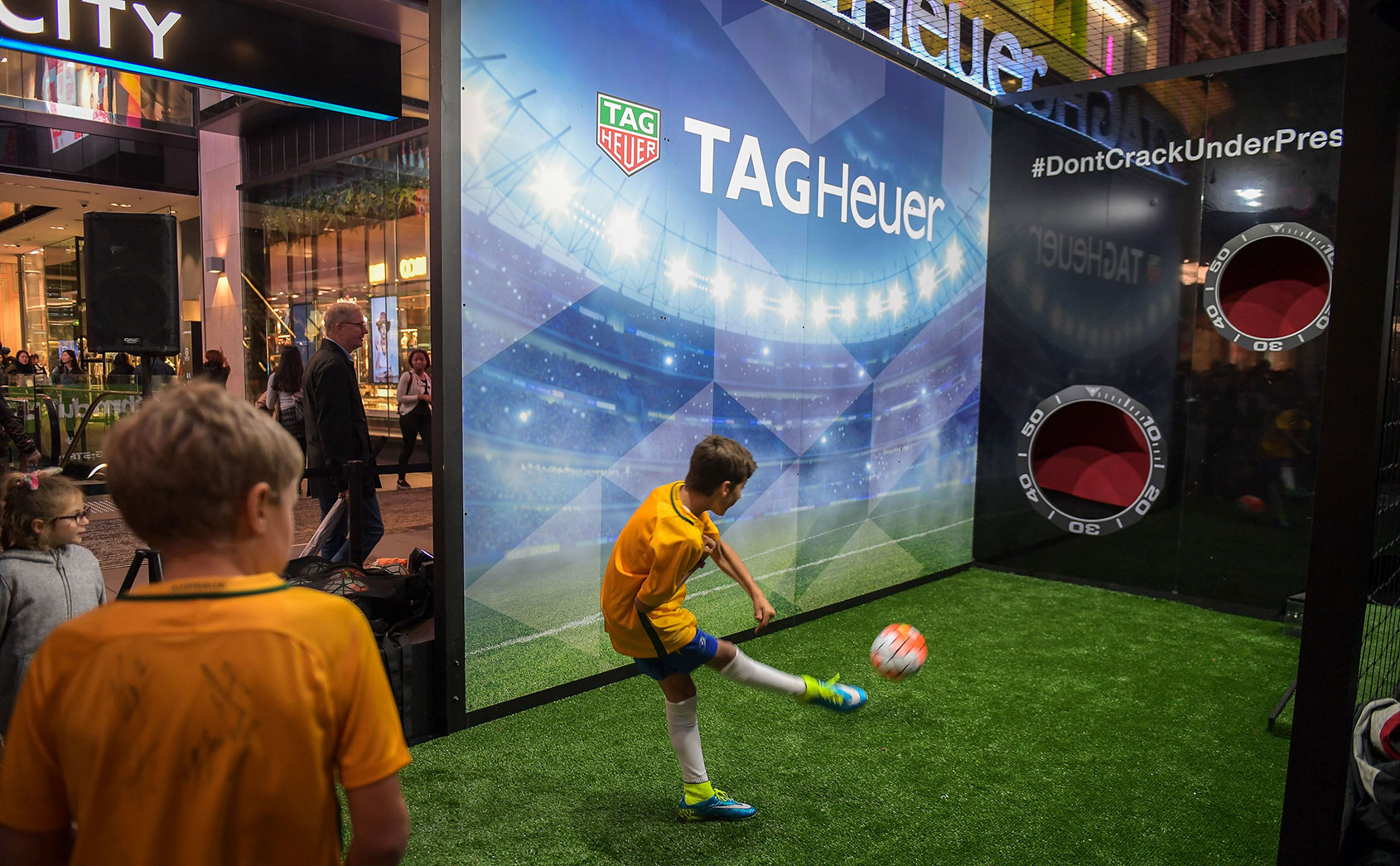 TAG Heuer kicks off with the Socceroos in Sydney