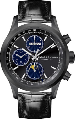 Zahnd  Kormann ZK No. 1 – Swiss Made Automatic Chronograph Featuring Full Calendar and Moonphase