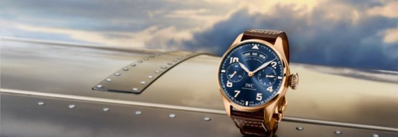 Wrists On IWC Big Pilot’s Replica Watches Annual Calendar “Le Petit Prince”  Limited Edition