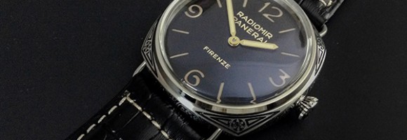 Replica Panerai Radiomir 3 Days Acciaio “Firenze” Limited Edition With Beatuiful Engraved Stainless Steel