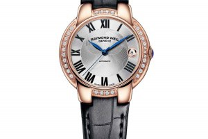 Replica Raymond Weil Jasmine Rose Gold Plated Automatic Watches For Ladies