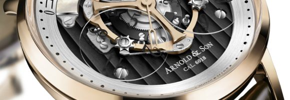 Updated Arnold & Son Golden Wheel Watch With Wandering Hours Watch Releases