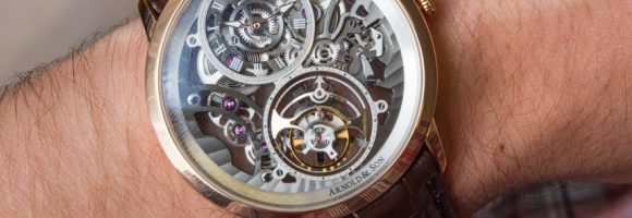 High End Arnold & Son UTTE Skeleton Watch Hands-On Replica At Best Price